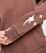 Premium Unlike Humans Studio Overhead Brown  Hoodie For Unisex