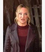 Sharon Case TV Series The Young and the Restless 2025 Sharon Collins Leather Jacket For Unisex