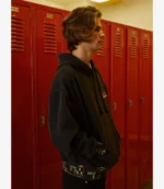 Stranger Things x PacSun Upside Down Black Hoodie For Unisex