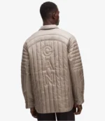 Team Canada Insulated Nylon Taffeta Shacket For Unisex