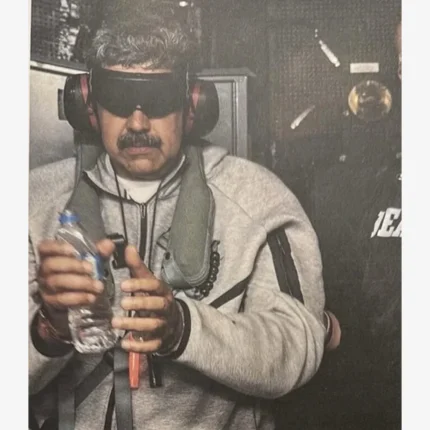 Unisex Venezuela President Nicolas Maduro Nike Grey Tech Fleece Track Jacket