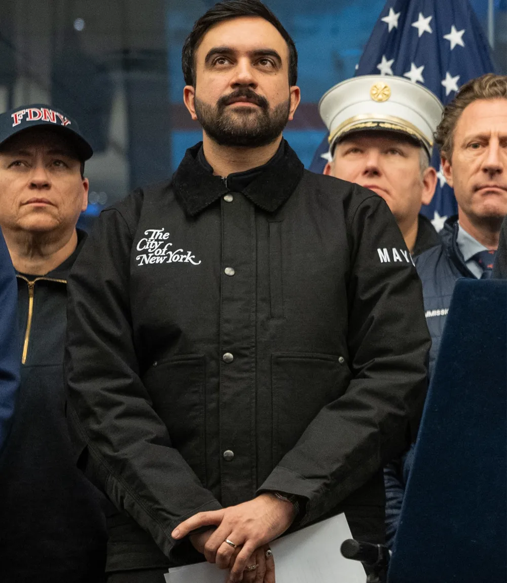 Zohran Mamdani Custom Black Carhartt jacket Unisex Zohran Mamdani Custom Black Carhartt Jacket