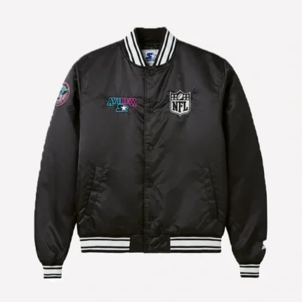 Avirex x Starter Super Bowl LX Satin Jacket