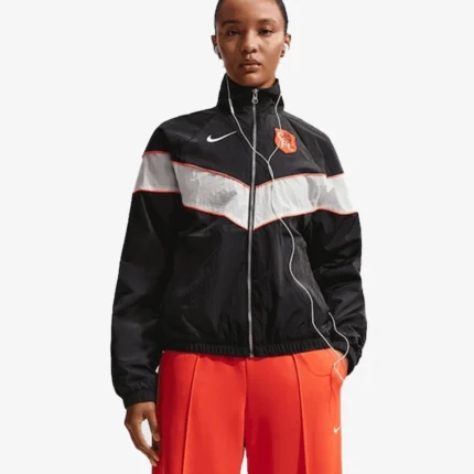 Unisex Chelsea F.C. Nike Windrunner Woven Black Full-Zip Jacket