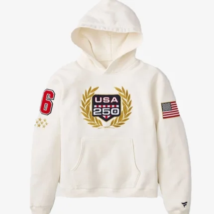 Unisex Fanatics USA 250th Anniversary Limited Edition Iconic Fleece Hoodie