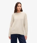 Women's Gap Cotton Oversized Black & Beige Sweater