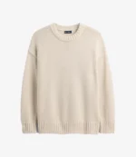 Gap Cotton Oversized Black Beige Sweater