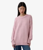 Gap Cotton Oversized Brown Sweater