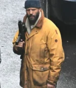 Unisex Jason Statham The Beekeeper 2 Movie Adam Clay Mustard Yellow Jacket