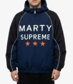 Unisex Marty Supreme Declan Rice Blue Hooded Jacket