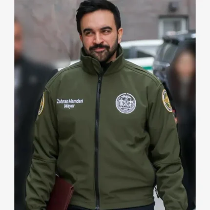 Unisex Mayor Zohran Mamdani Cotton Green Jacket