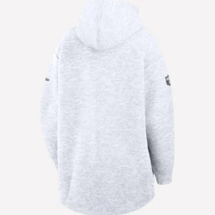 New England Patriots Super Bowl LX Opening Night Tech Hoodie Grey