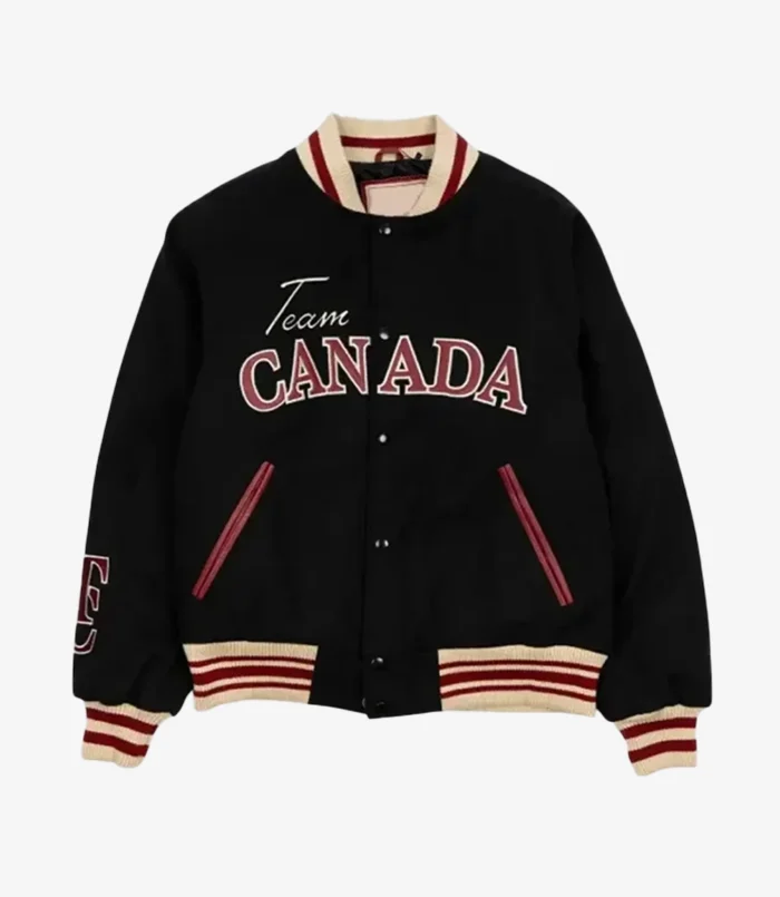 Sca Jacket Team Canada Varsity Bomber Jacket