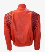 Kaneda 30th Anniversary Akira Red Biker Leather Jacket For Unisex