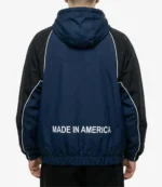 Marty Supreme Declan Rice Blue Hooded Jacket