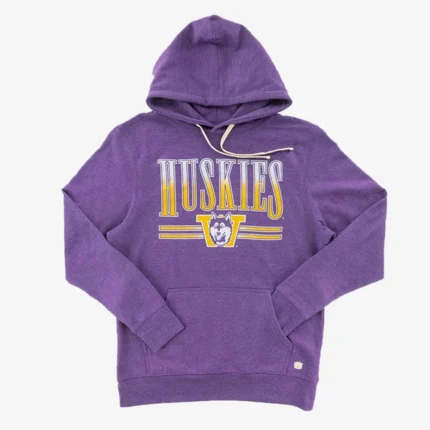 Unisex Washington Huskies Vintage Purple Hoodie