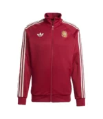 Unisex 2026 Adidas Spain World Cup Maroon Track Jacket