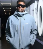 2026 Denver Nuggets Vs Minnesota TImberwolves Anthony Edwards Blue Technical Jacket