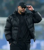 Unisex Champions League Vincent Kompany Black Puffer Jacket