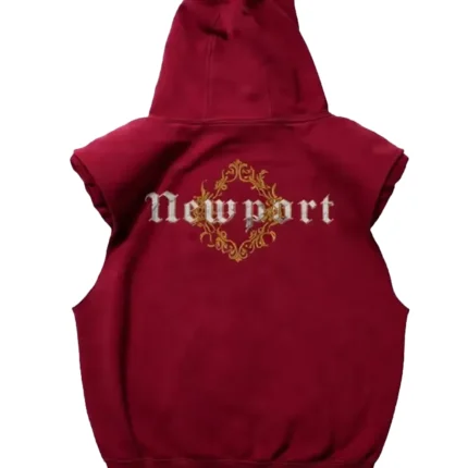Coachella 2026 Justin Bieber Newport Sleeveless Hoodie