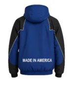 Deni Avdija Marty Supreme Blue Hooded Jacket For Unisex
