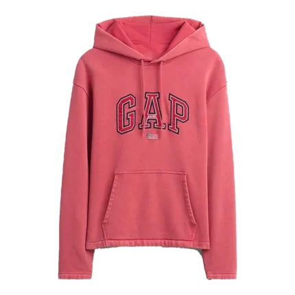 Gap 2026 Americana Logo Oversized Fleece Pullover Hoodie For Men & Women