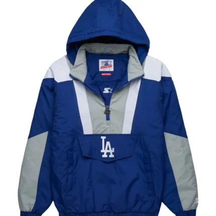 Unisex HOMAGE X Starter Dodgers Pullover Jacket