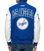 Los Angeles Dodgers City Arch Blue and White Varsity Jacket