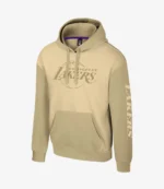Los Angeles Lakers Stadium Essentials Khaki Rafters Burst Hoodie