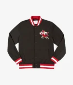 Unisex Louisville Cardinals Black Bomber Jacket