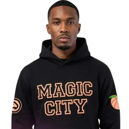 Magic City Atlanta Hawks Black Pullover Fleece Hoodie