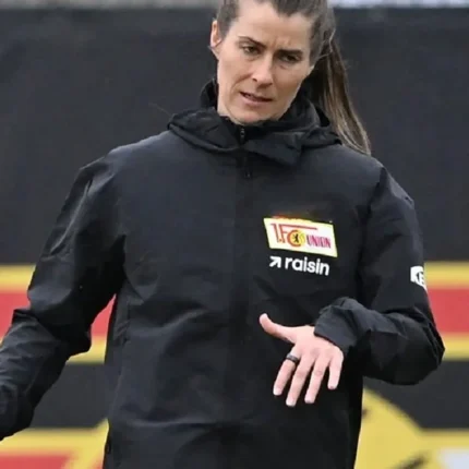 Marie-Louise Eta Union Berlin Training Black Hooded Jacket