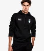 Milano Cortina 2026 Winter Olympics Team Italy EA7 Emporio Armani Fleece Pullover Hoodie