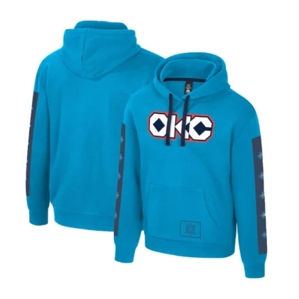 Unisex Oklahoma City Thunder Stadium Essentials Blue 2026-27 Hoodie