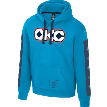Oklahoma City Thunder Stadium Essentials Blue 2026-27 Hoodie