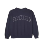 Unisex Parke x Target Navy Blue Mockneck Pullover Sweatshirt