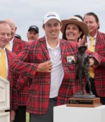 RBC Heritage 2026 Matt Fitzpatrick Red Checkered Jacket