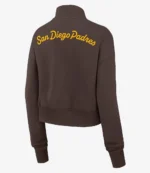 Unisex San Diego Padres Nike Brown Primetime Phoenix Fleece Half-Zip Sweatshirt