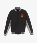 San Francisco Giants Wool Varsity Jacket For unisex
