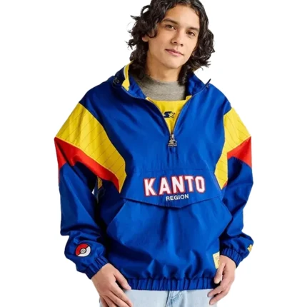Unisex Target x Pokémon 30th Anniversary Kanto Region Blue Starter Anorak Jacket