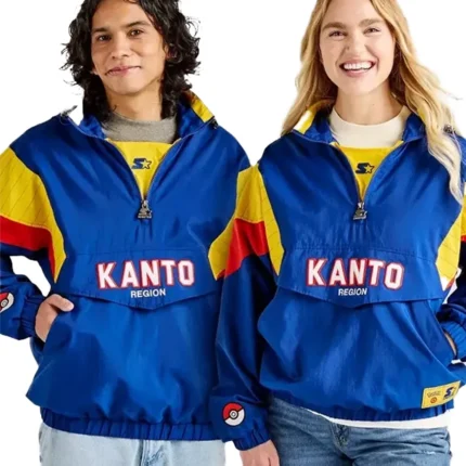 Target x Pokémon 30th Anniversary Kanto Region Blue Starter Anorak Jacket