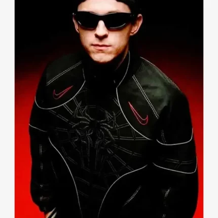 Tom Holland Spider-Man Brand New Day Black Track Jacket For Unisex