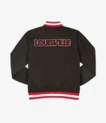 Louisville Cardinals Black Bomber Jacket