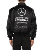 Y3 X Amg X Mercedes-AMG Petronas F1 Logo-detail Bomber Jacket