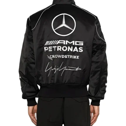 Y3 X Amg X Mercedes-AMG Petronas F1 Logo-detail Bomber Jacket