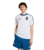 Unisex Adidas Greece 2026 White T-Shirt