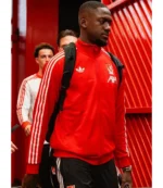 Unisex Adidas Liverpool FC 2025-26 Red Track Jacket
