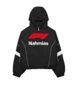 Unisex NAHMIAS x F1 Warm Up Full-Zip Black Race Jacket