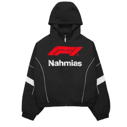 Unisex NAHMIAS x F1 Warm Up Full-Zip Black Race Jacket
