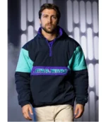 Unisex Star Wars Throwback Boba Anorak Pullover Jacket
